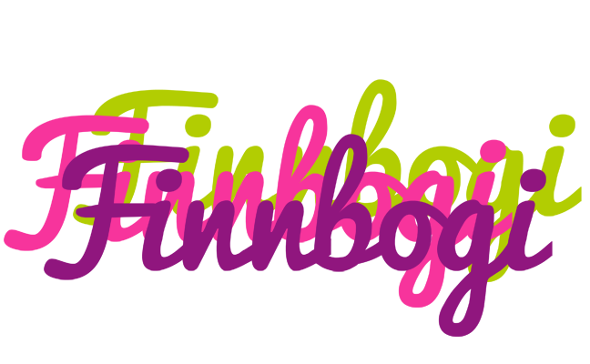 Finnbogi flowers logo