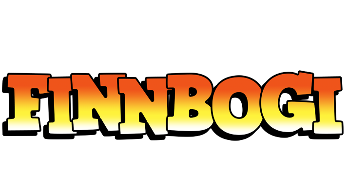 Finnbogi sunset logo
