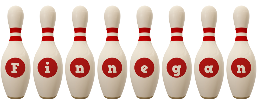 Finnegan bowling-pin logo