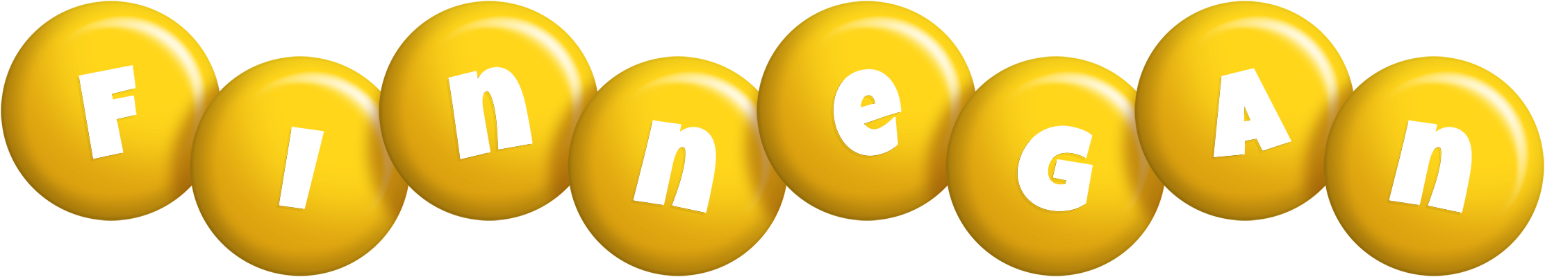 Finnegan candy-yellow logo