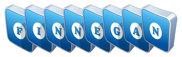 Finnegan flippy logo