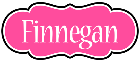 Finnegan invitation logo