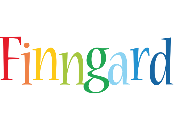 Finngard birthday logo