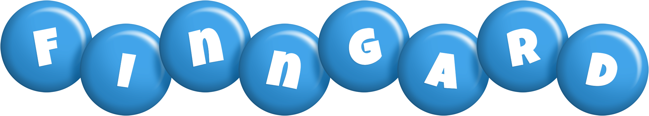 Finngard candy-blue logo