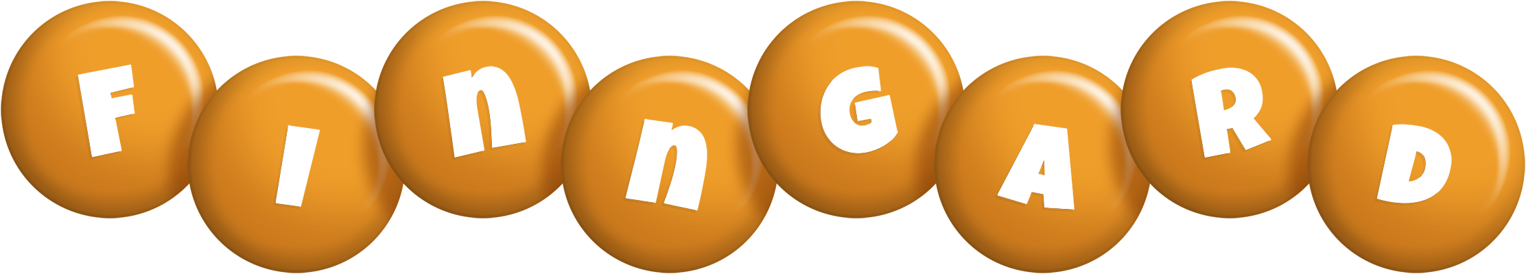 Finngard candy-orange logo