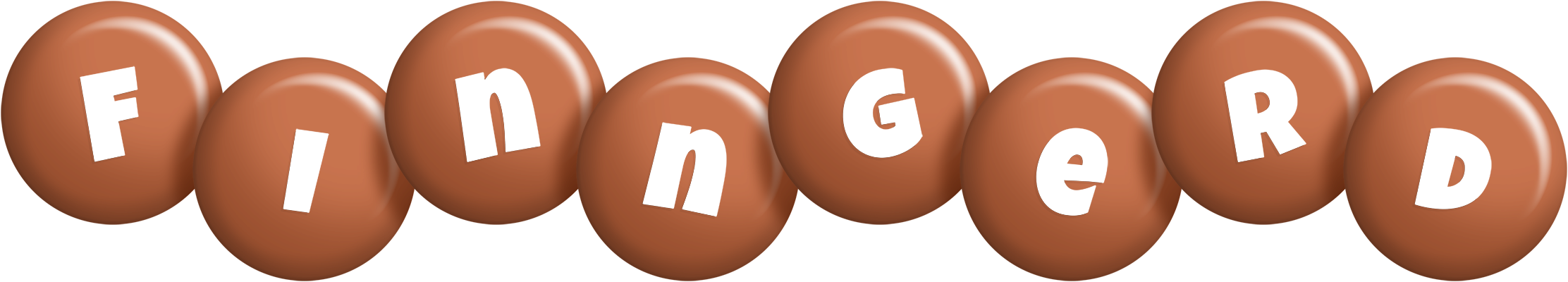 Finngerd candy-brown logo