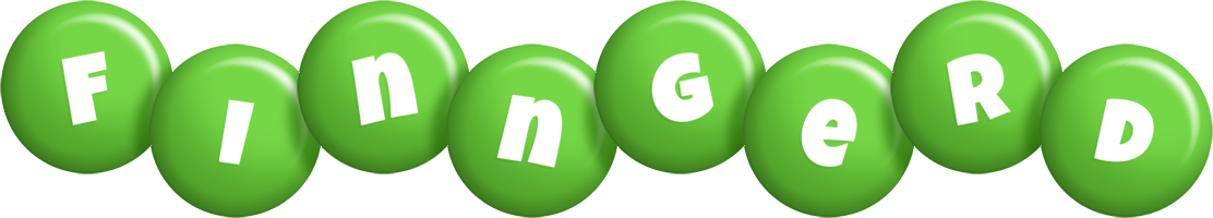 Finngerd candy-green logo