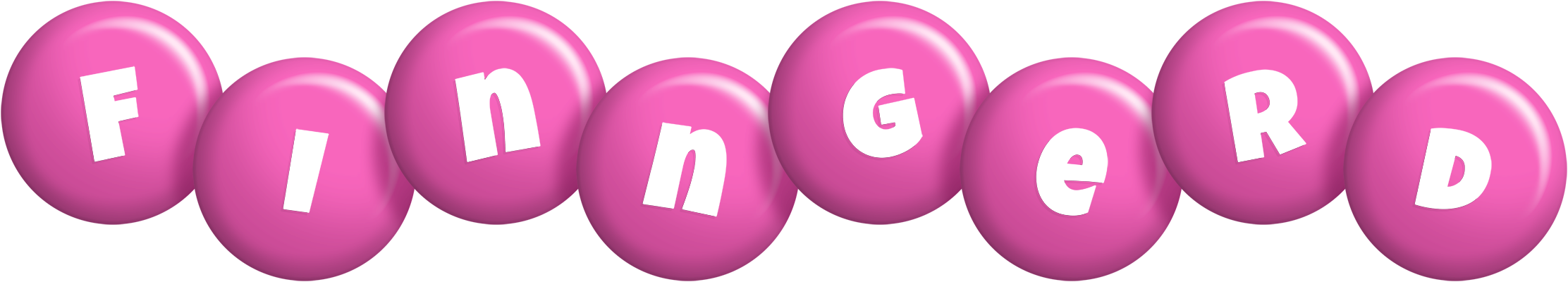 Finngerd candy-pink logo