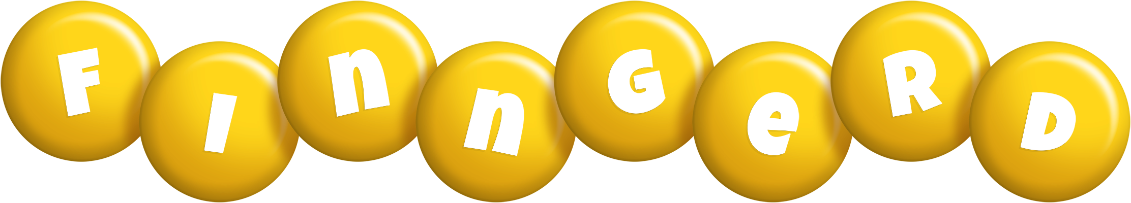 Finngerd candy-yellow logo