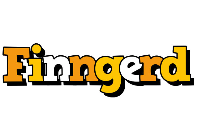 Finngerd cartoon logo