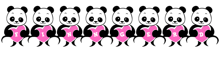 Finngerd love-panda logo