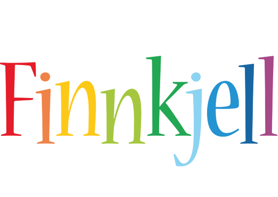 Finnkjell birthday logo