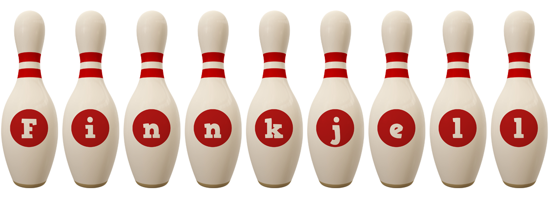 Finnkjell bowling-pin logo