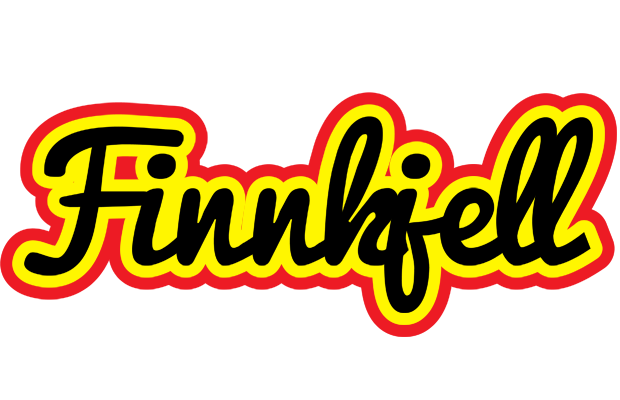 Finnkjell flaming logo