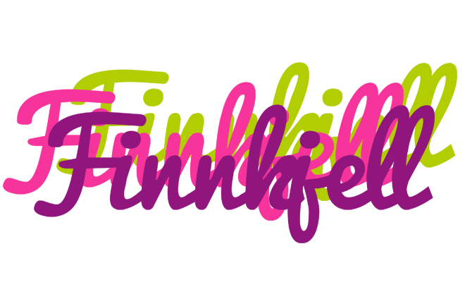 Finnkjell flowers logo