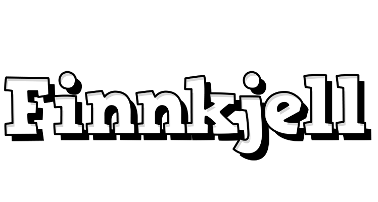 Finnkjell snowing logo
