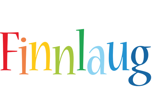 Finnlaug birthday logo