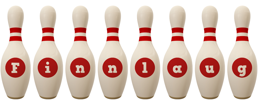 Finnlaug bowling-pin logo