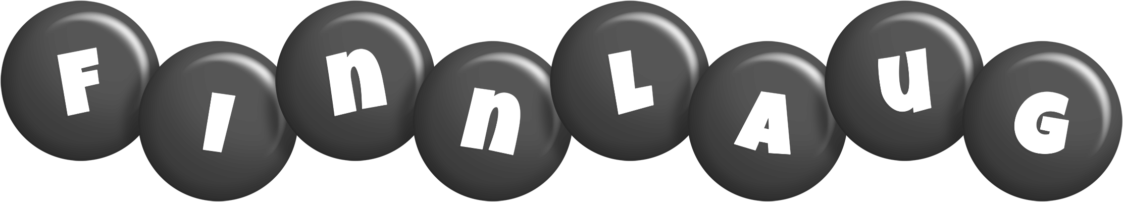 Finnlaug candy-black logo