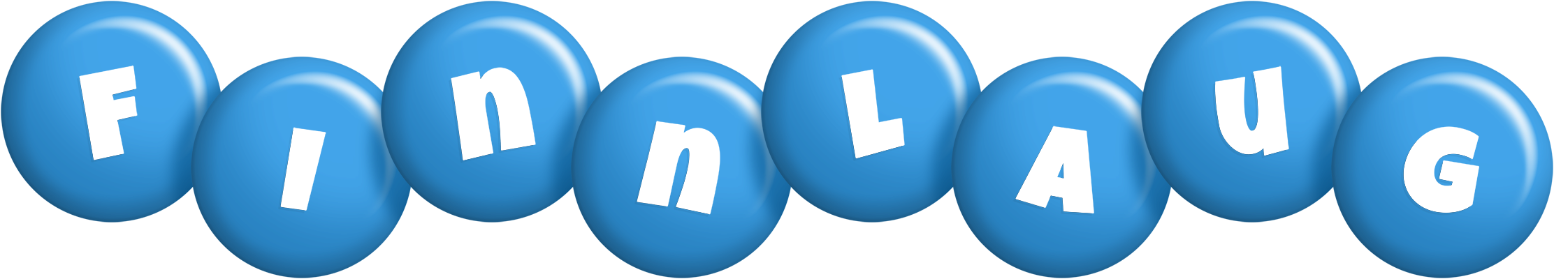 Finnlaug candy-blue logo
