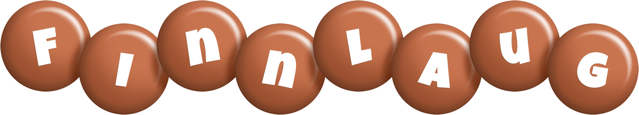 Finnlaug candy-brown logo