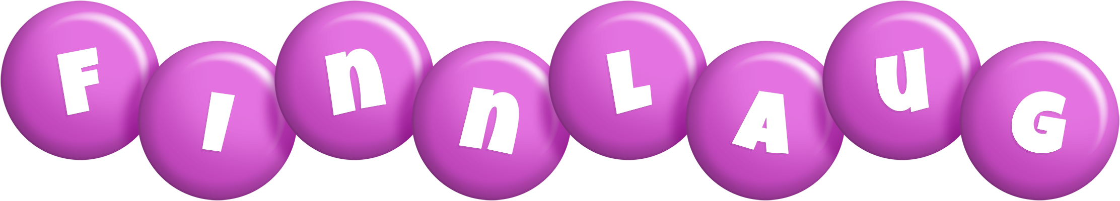 Finnlaug candy-purple logo