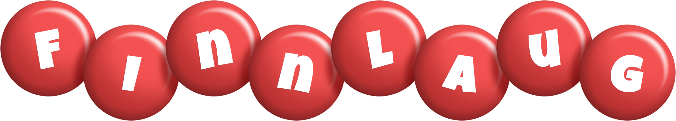 Finnlaug candy-red logo
