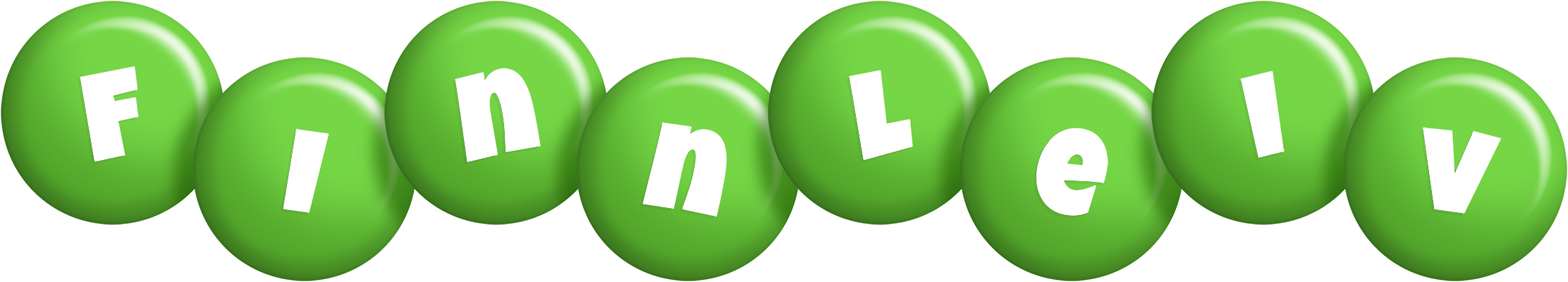 Finnleiv candy-green logo
