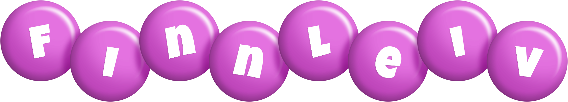 Finnleiv candy-purple logo