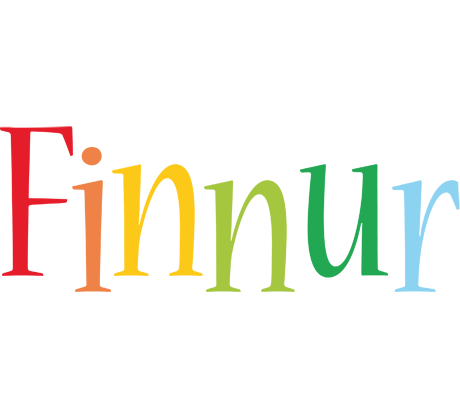 Finnur birthday logo