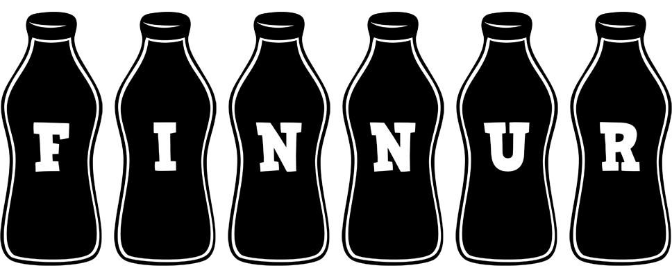 Finnur bottle logo
