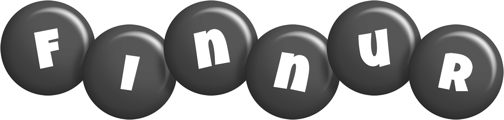 Finnur candy-black logo