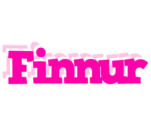 Finnur dancing logo