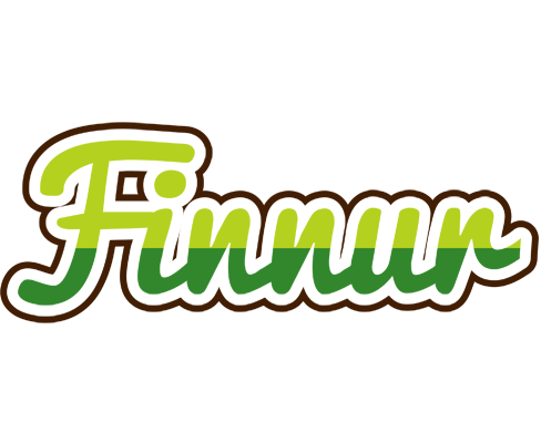 Finnur golfing logo