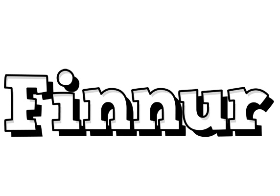 Finnur snowing logo