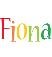 Fiona birthday logo