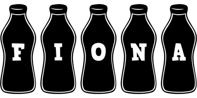 Fiona bottle logo
