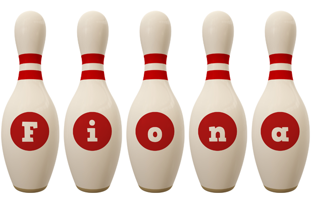 Fiona bowling-pin logo