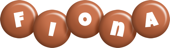 Fiona candy-brown logo