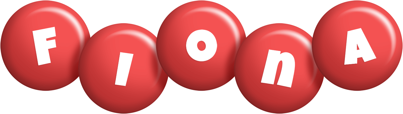 Fiona candy-red logo