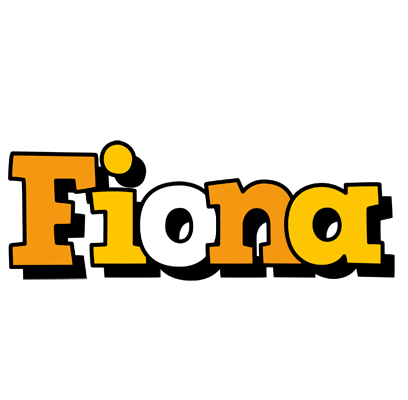 Fiona cartoon logo