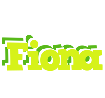 Fiona citrus logo