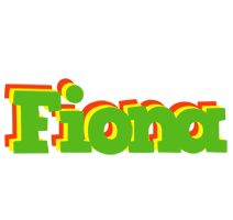 Fiona crocodile logo