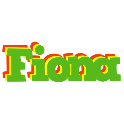 Fiona crocodile logo