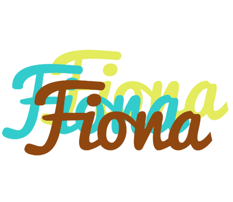 Fiona cupcake logo
