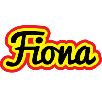 Fiona flaming logo