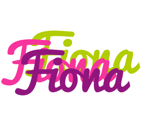 Fiona flowers logo