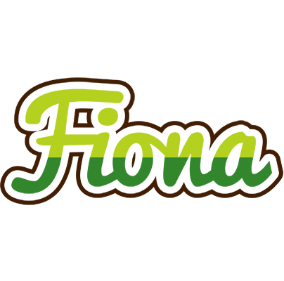 Fiona golfing logo