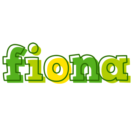 Fiona juice logo