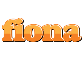 Fiona orange logo